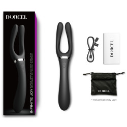 Dorcel Stimulateur multi-fonctions Infinite Joy Dorcel Noir